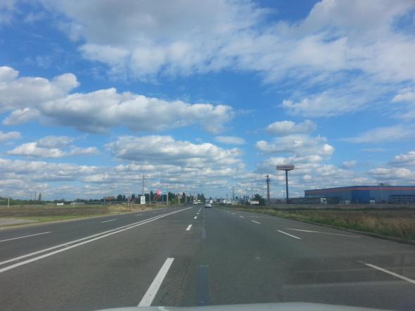 Intrarea in Arad dinspre Nadlac (19.09.2013)