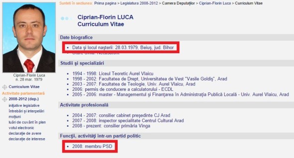 ciprian luca cv